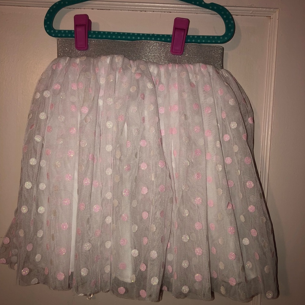 tulle sparkly skirt